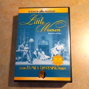💿  Little Women by Louisa May Alcott Books 1 to 3 CDs plus 2 bonus cassettes 💿
